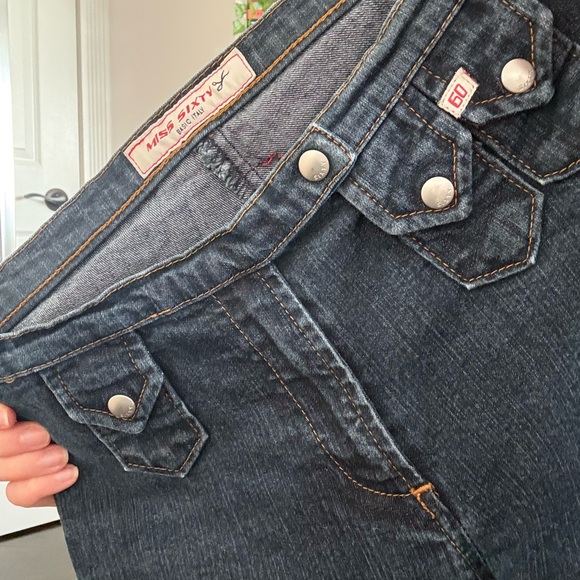 Miss Sixty Women's Dark Blue Jeans - Picture 4 of 5